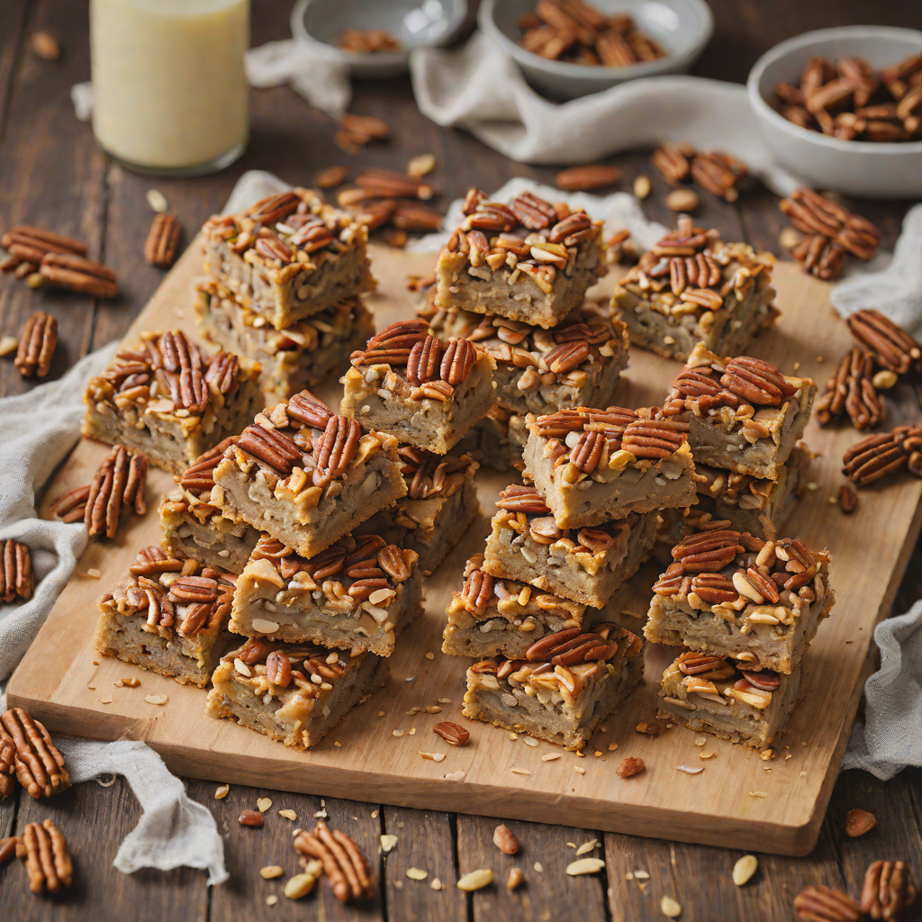 One-Bowl Maple Pecan Blondies