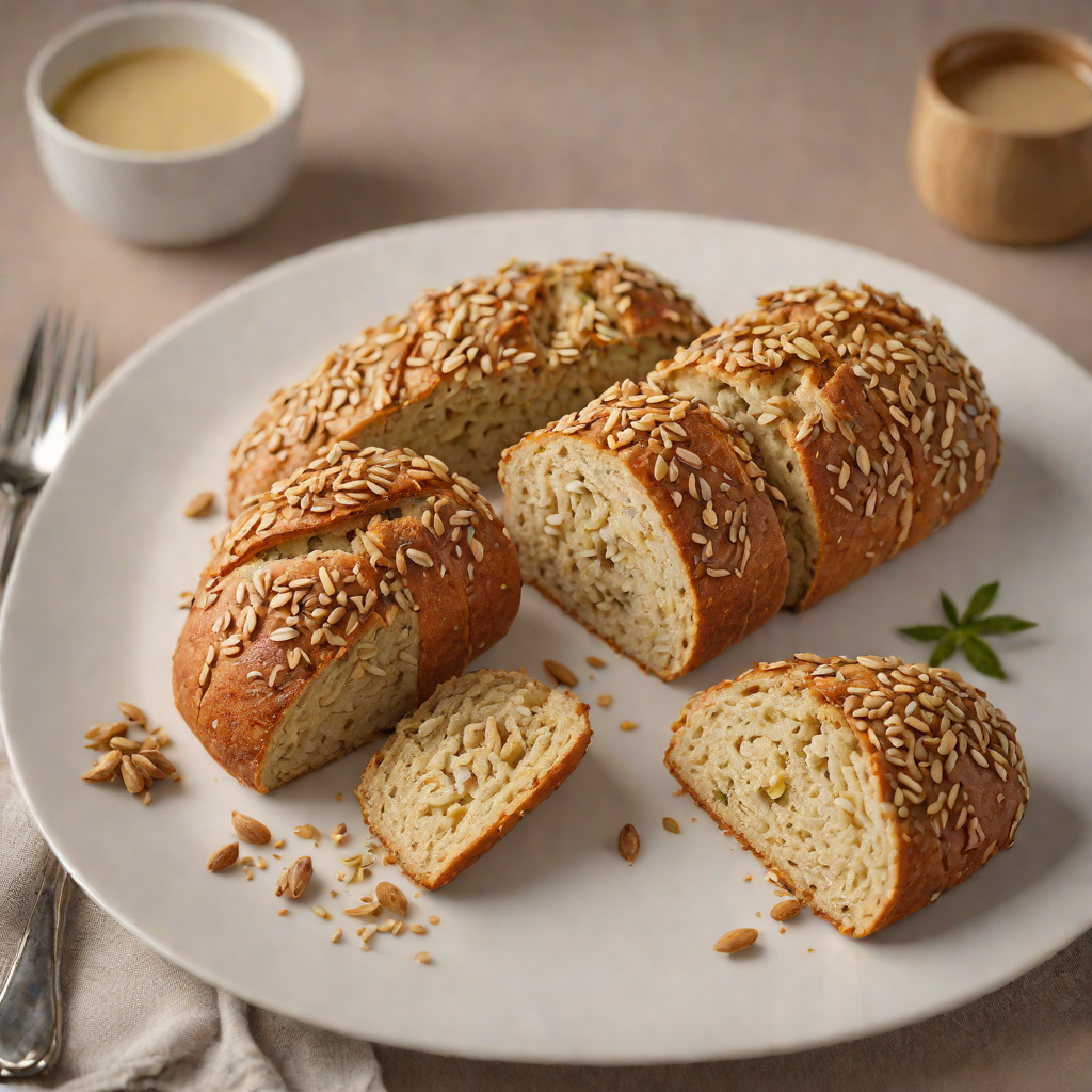 Bush-Spiced Wattleseed and Macadamia Nut Damper Bread