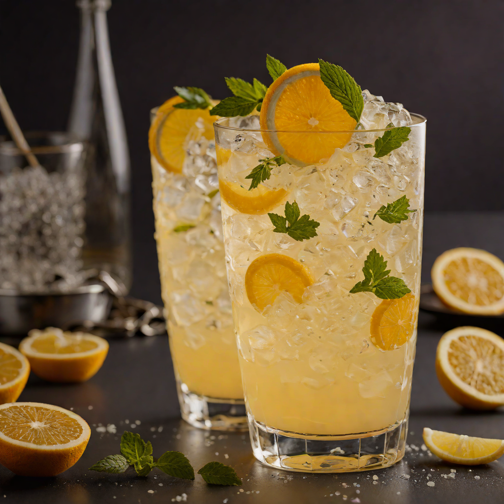 Double Citrus Gin Fizz