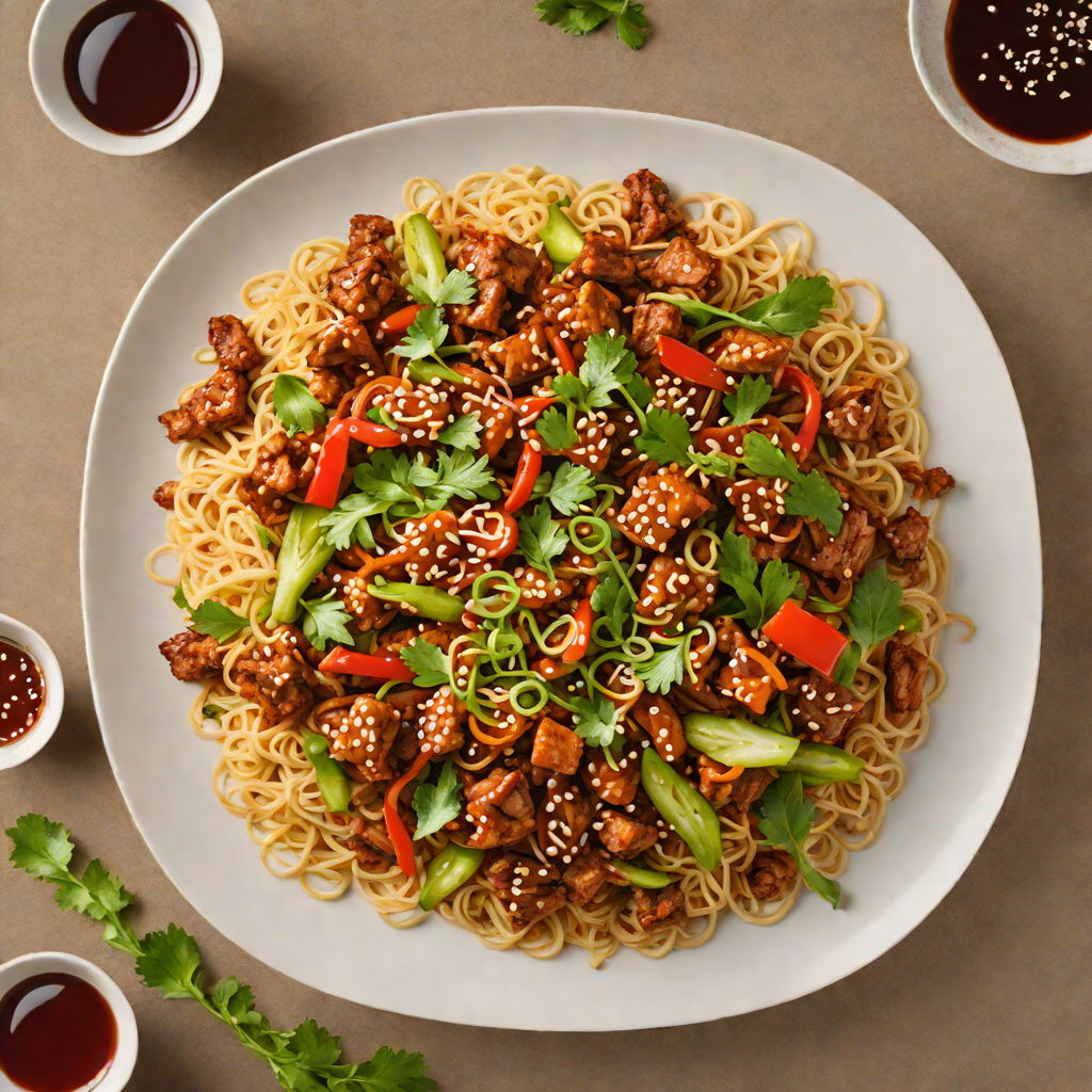 Crispy Korean-Style Spicy Pork Stir Fry with Gochujang