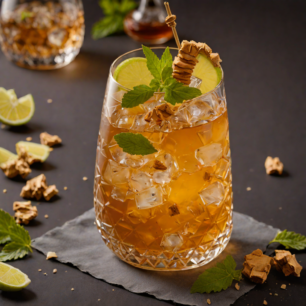 Ginger-Spiced Bourbon Refresher