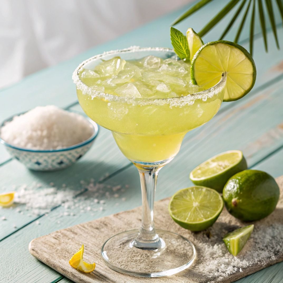 Citrus-Basil Tequila Margarita