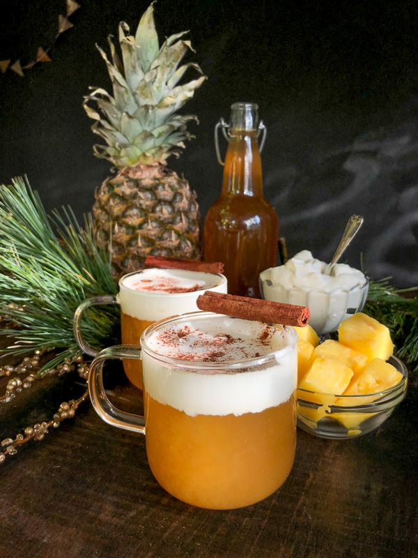 Spiced Rum and Pineapple Nightcap