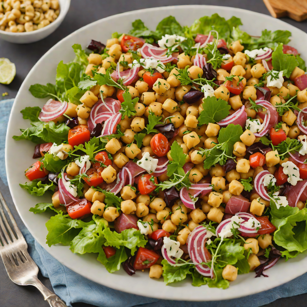 Mediterranean Chickpea Salad