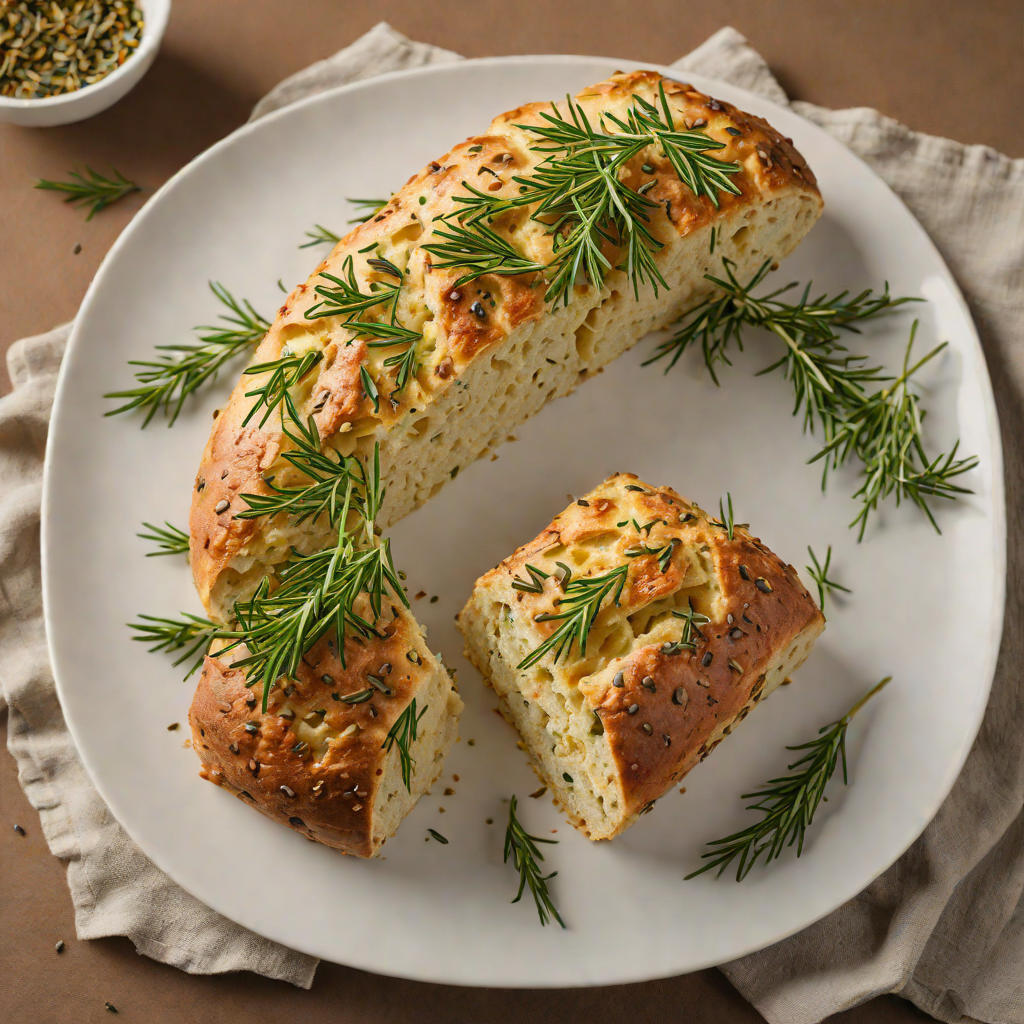 Veggie-Stuffed Damper Bread with Wattleseed and Rosemary