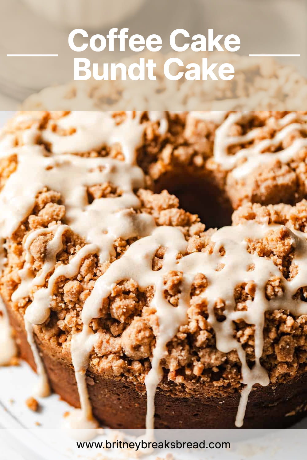 Bundt Coffee Cake with Brown Sugar Crumb Topping