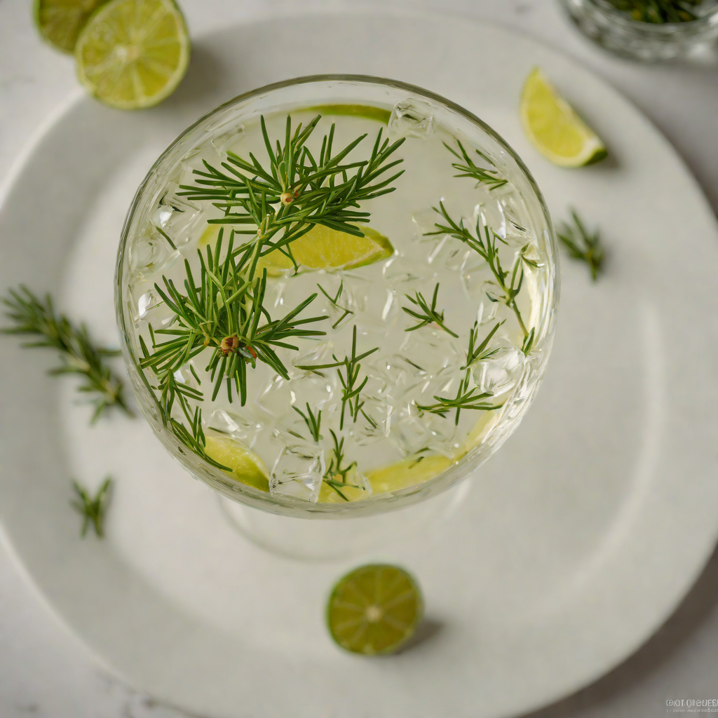 Rosemary-Infused Vodka Gimlet