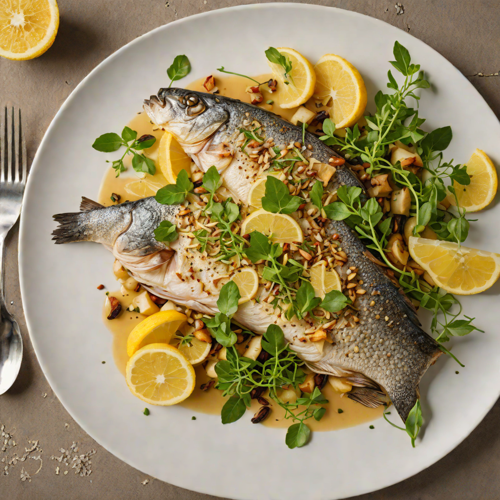 Slow-Roasted Barramundi with Lemon Myrtle and Garlic