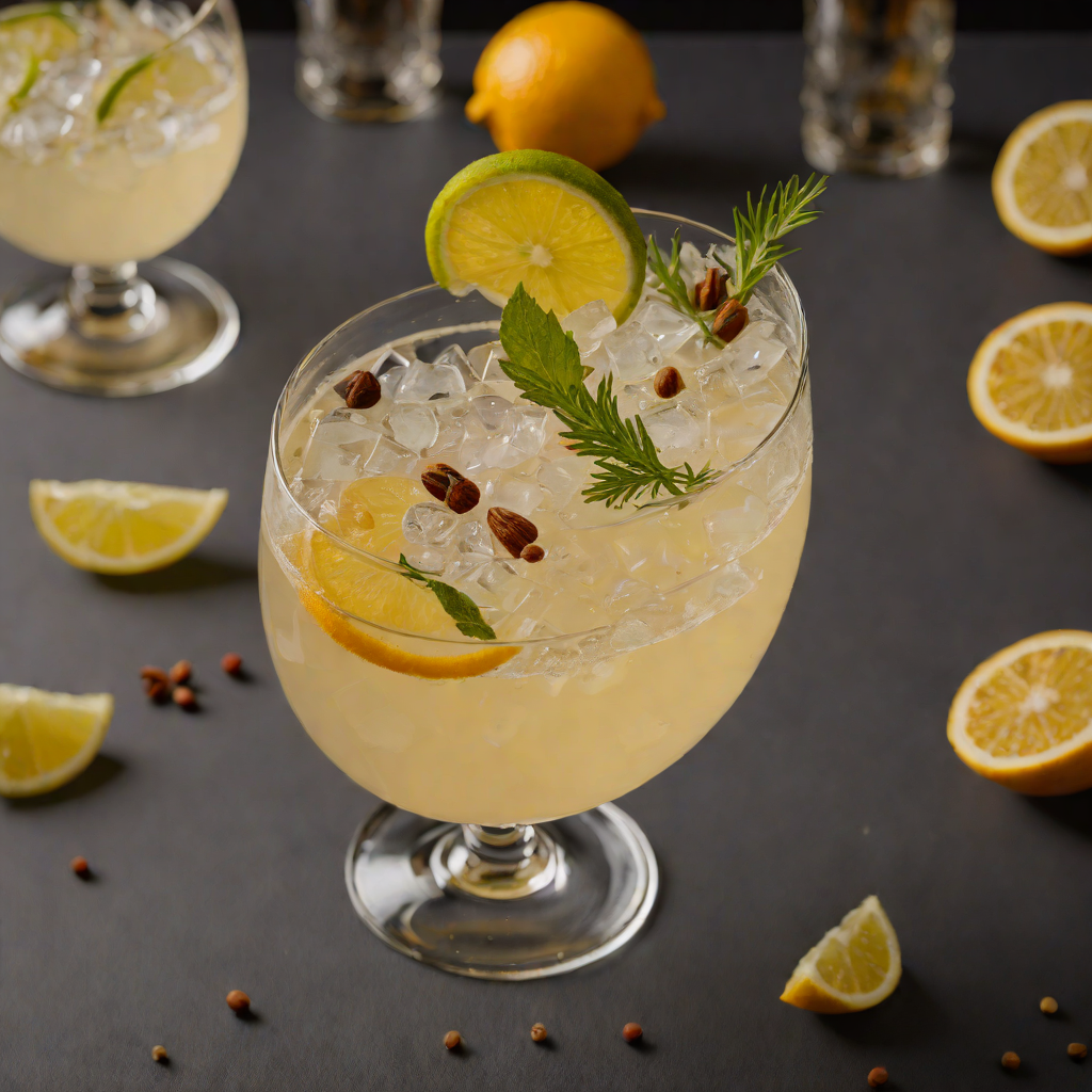 Spice-Infused Gin Sour