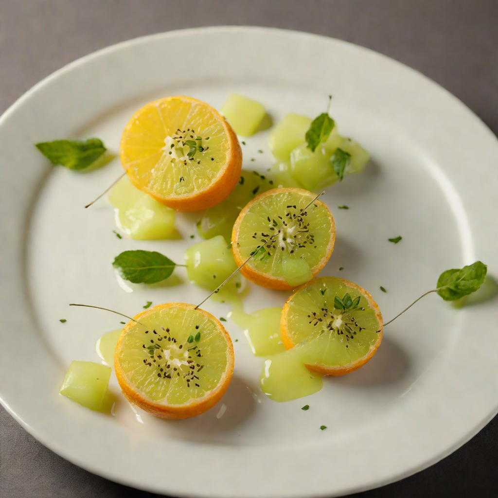 Citrus-Tech Sparkler with Honeydew
