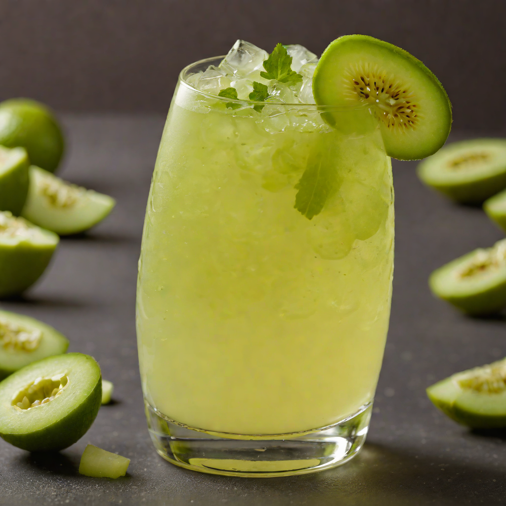 Spiced Honeydew Cooler
