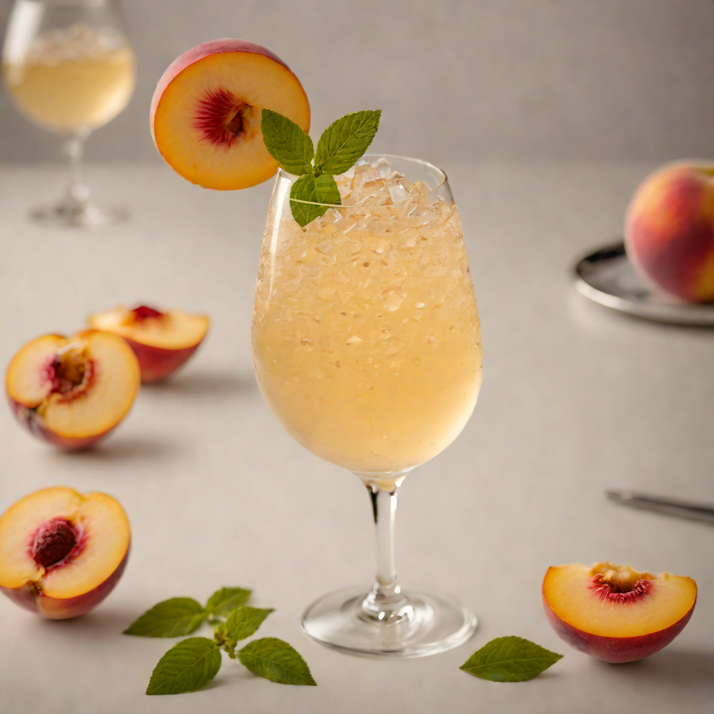 Peach Breeze Fizz