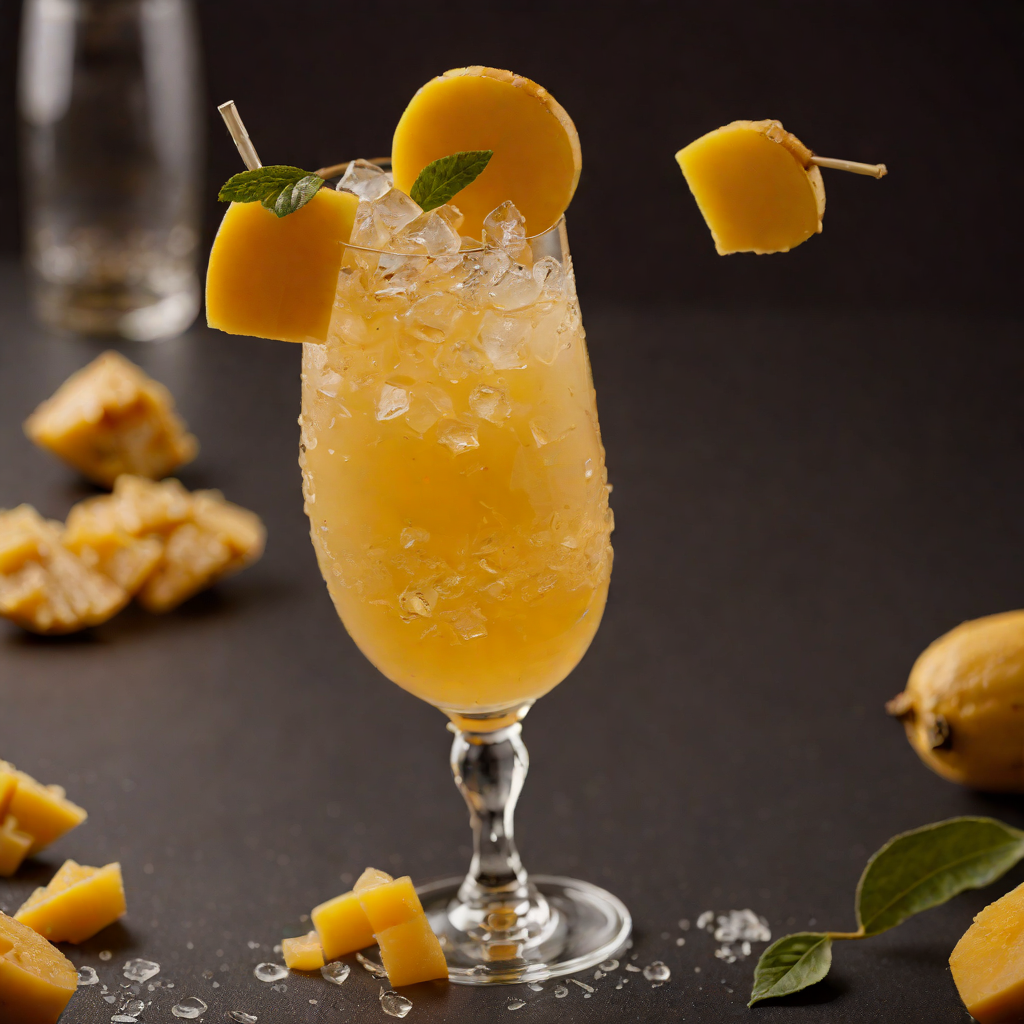 Frozen Mango Rum Swizzle
