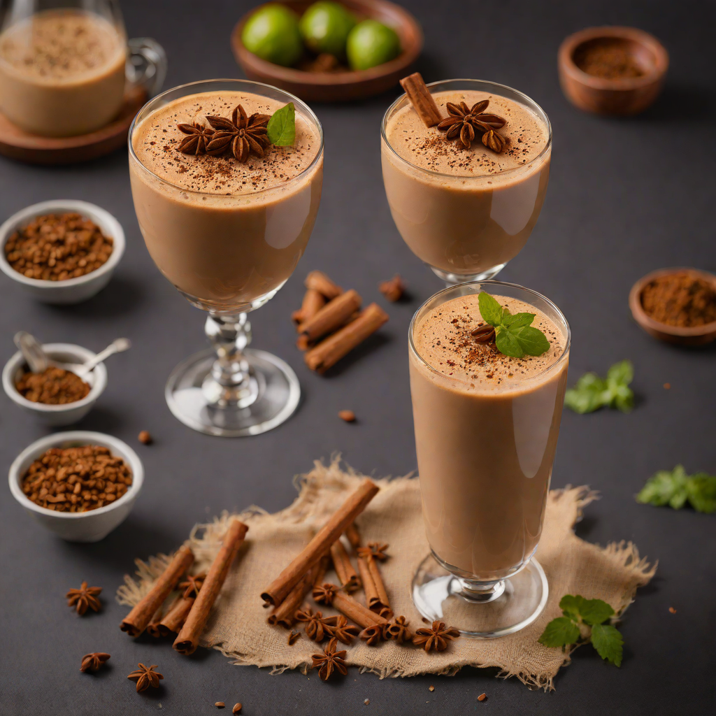 Ethiopian-Inspired Spiced Coffee Smoothie with Cardamom and Cinnamon