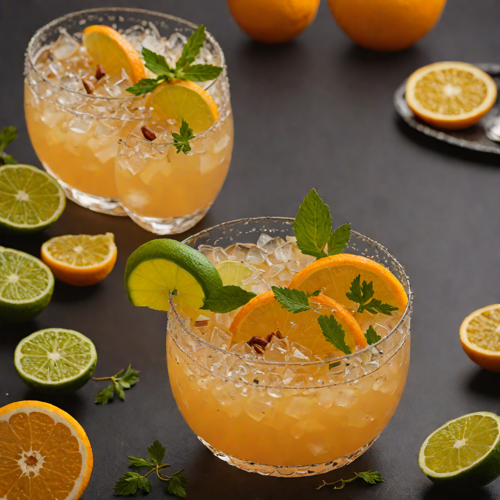 Spiced Citrus Sunset Mule