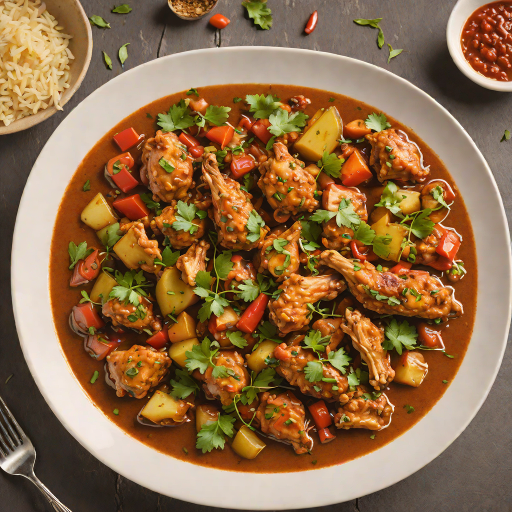 Doro Wat-Inspired Spicy Chicken Stew
