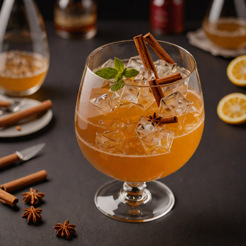 Smoked Cinnamon Whiskey Sour