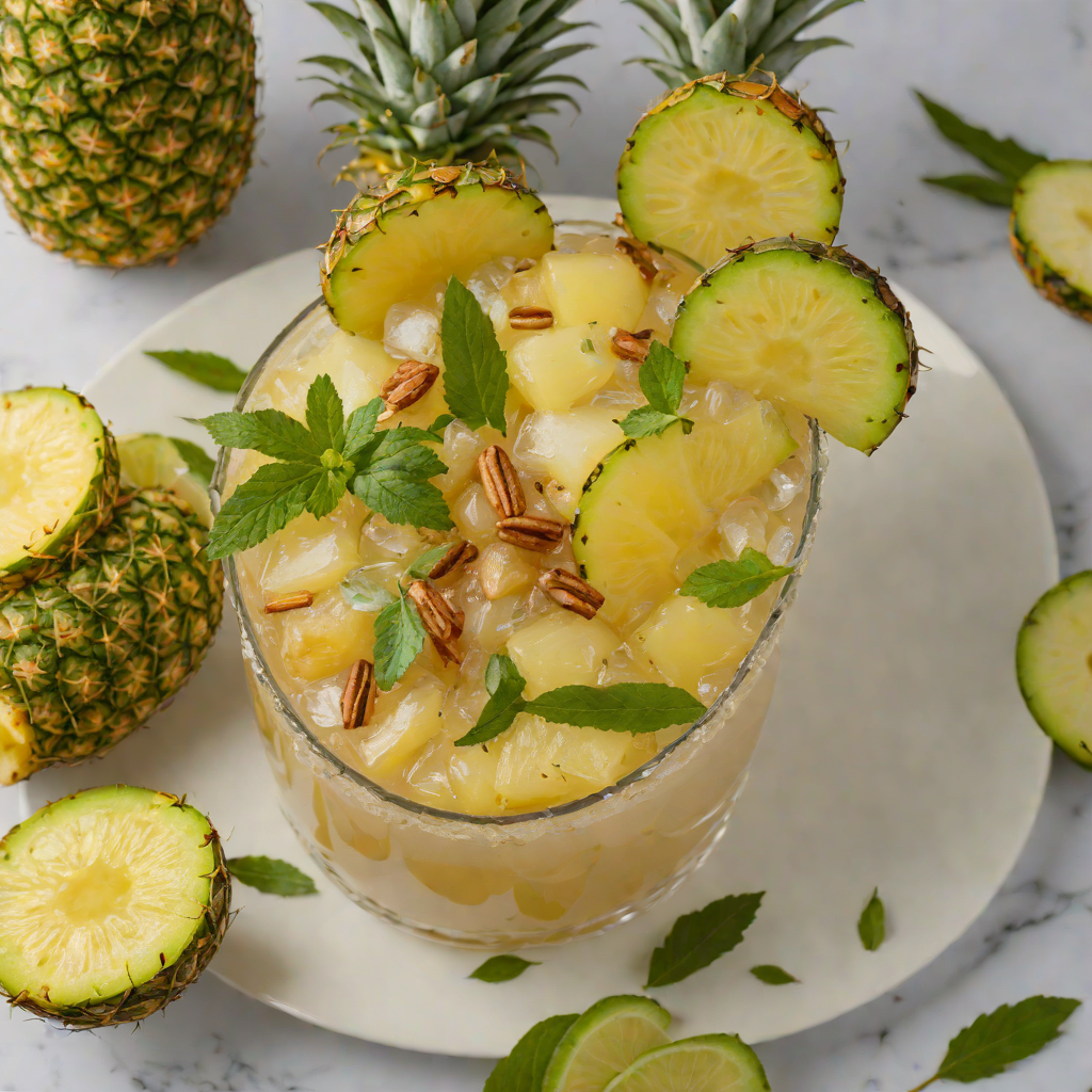 Island-Spiced Pineapple Mule