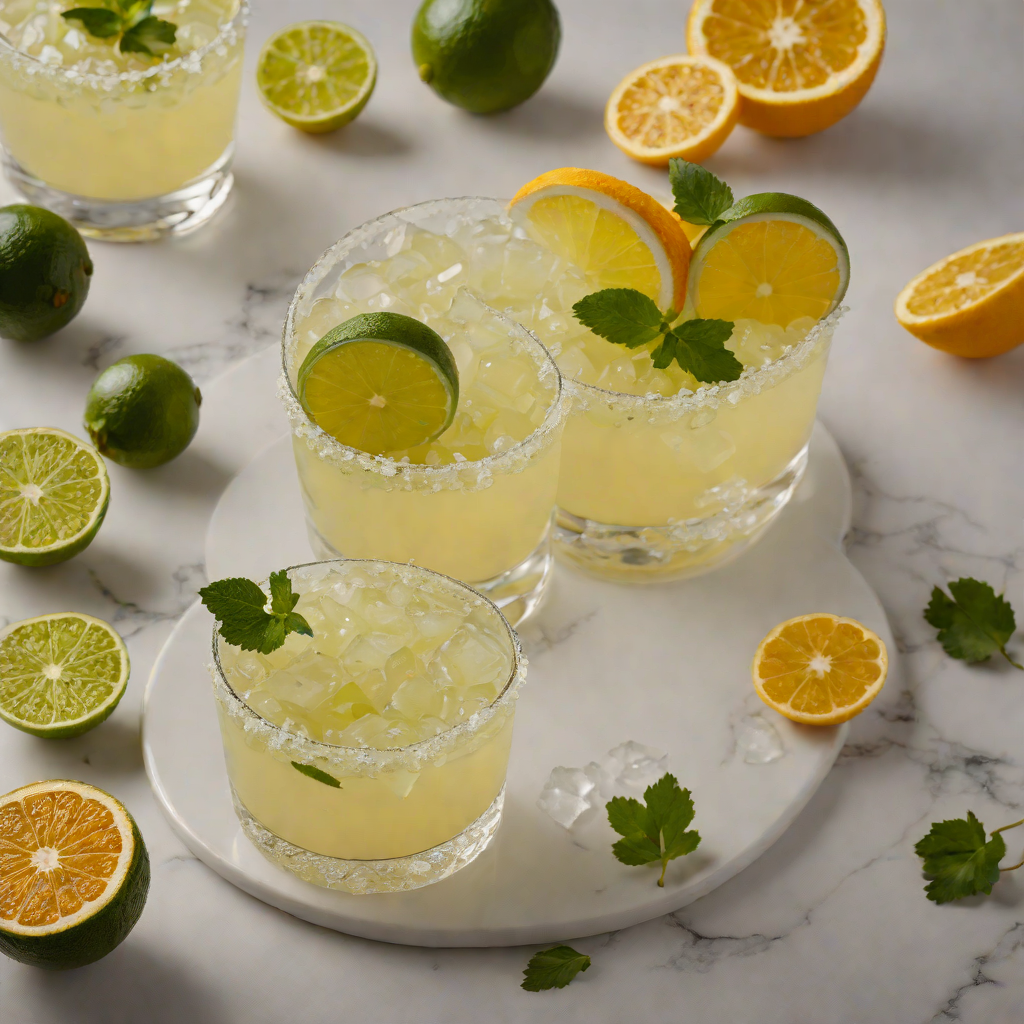 Citrus-Blended Mezcal Margarita on the Rocks