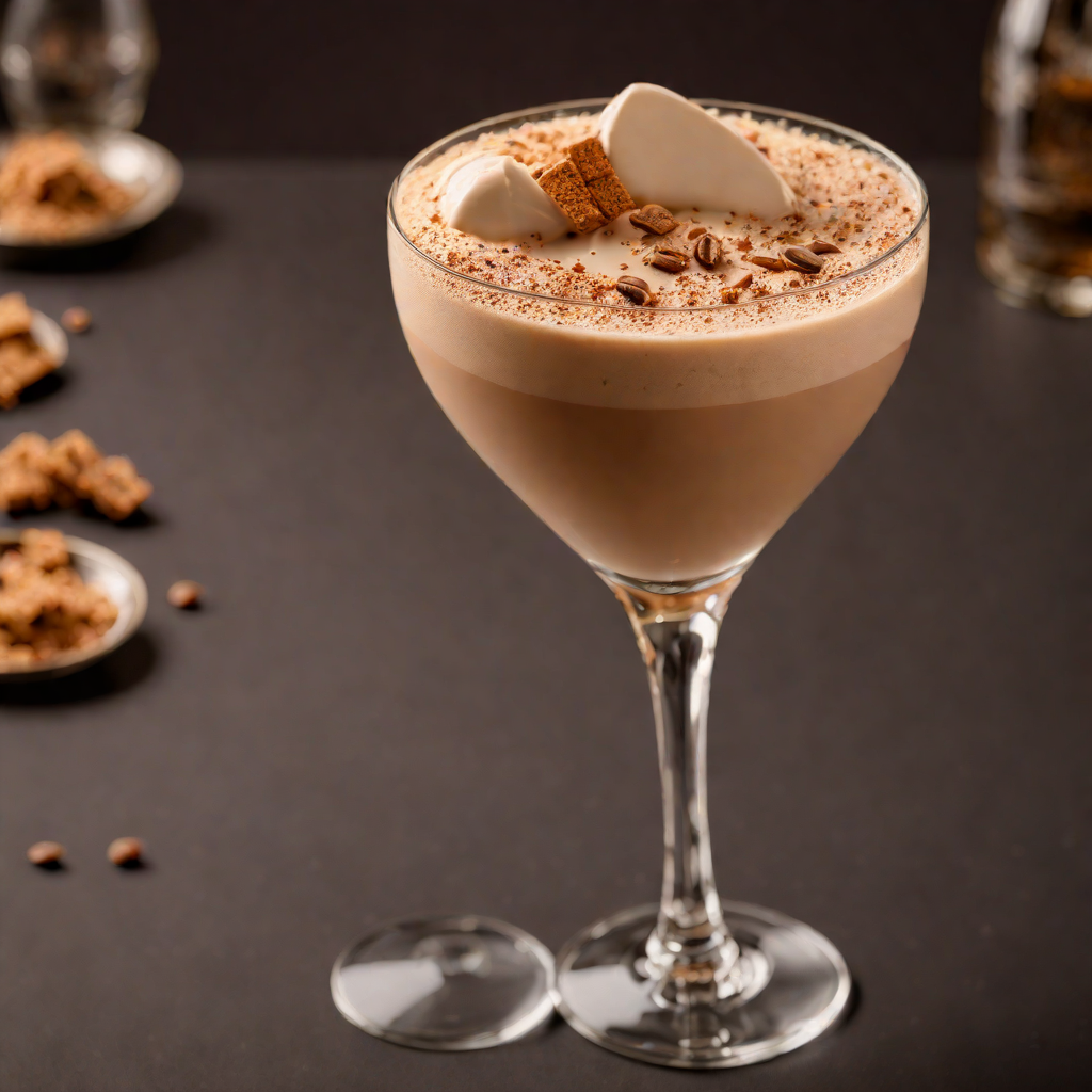 Frothy Coffee-Infused Irish Cream Cocktail