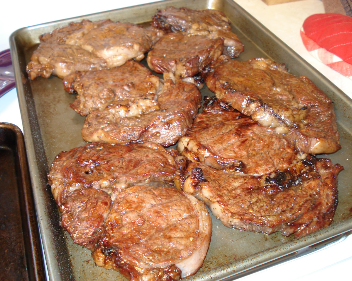 North Dakota Heavy Equipment Herb-Infused Steak
