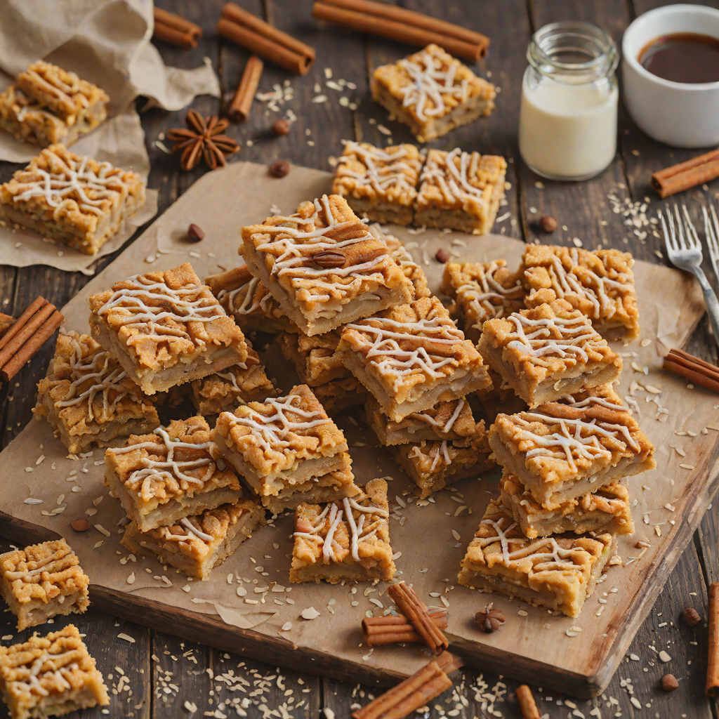 Quick Cinnamon-Spiced Churro Cookie Bars