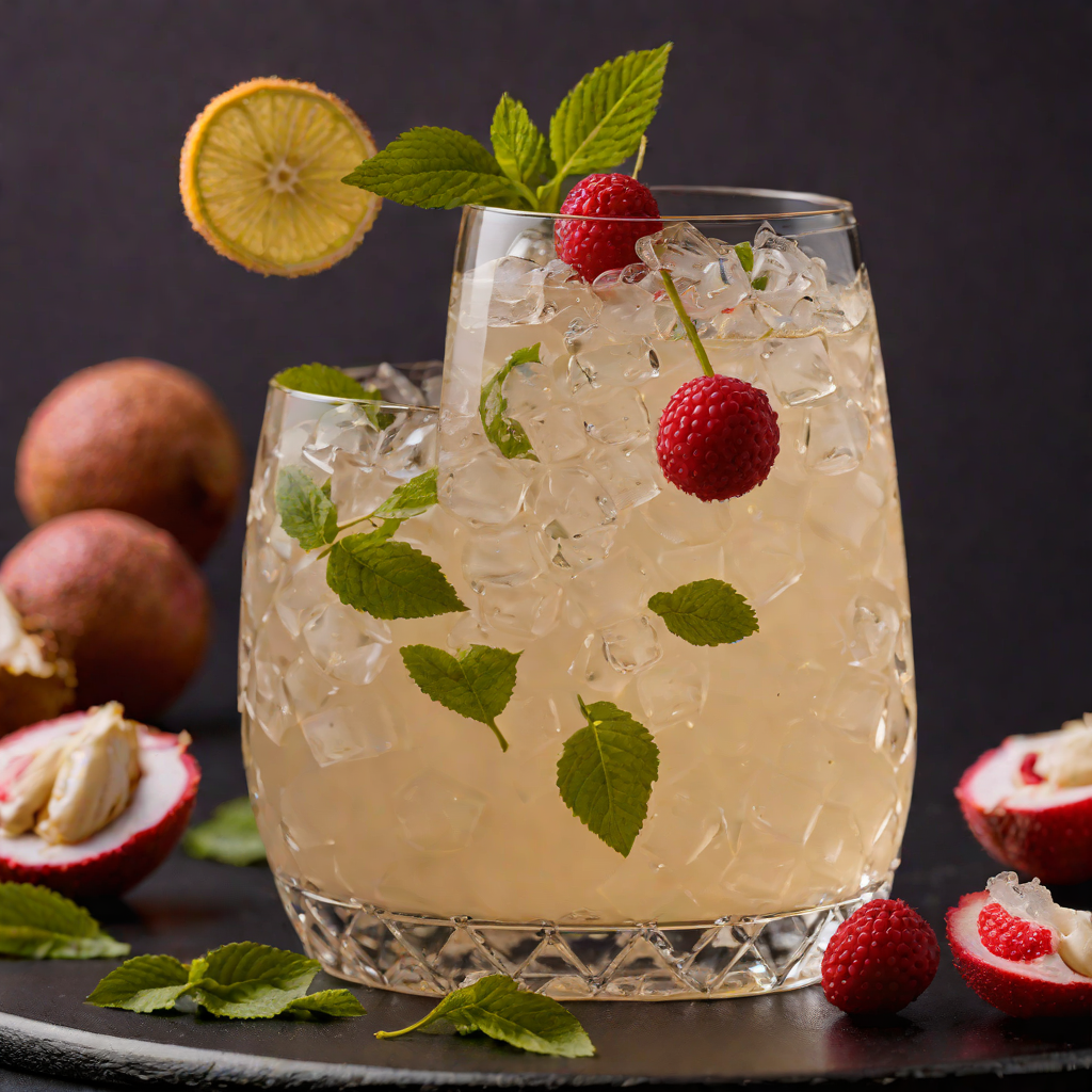 Lychee Ginger Collins