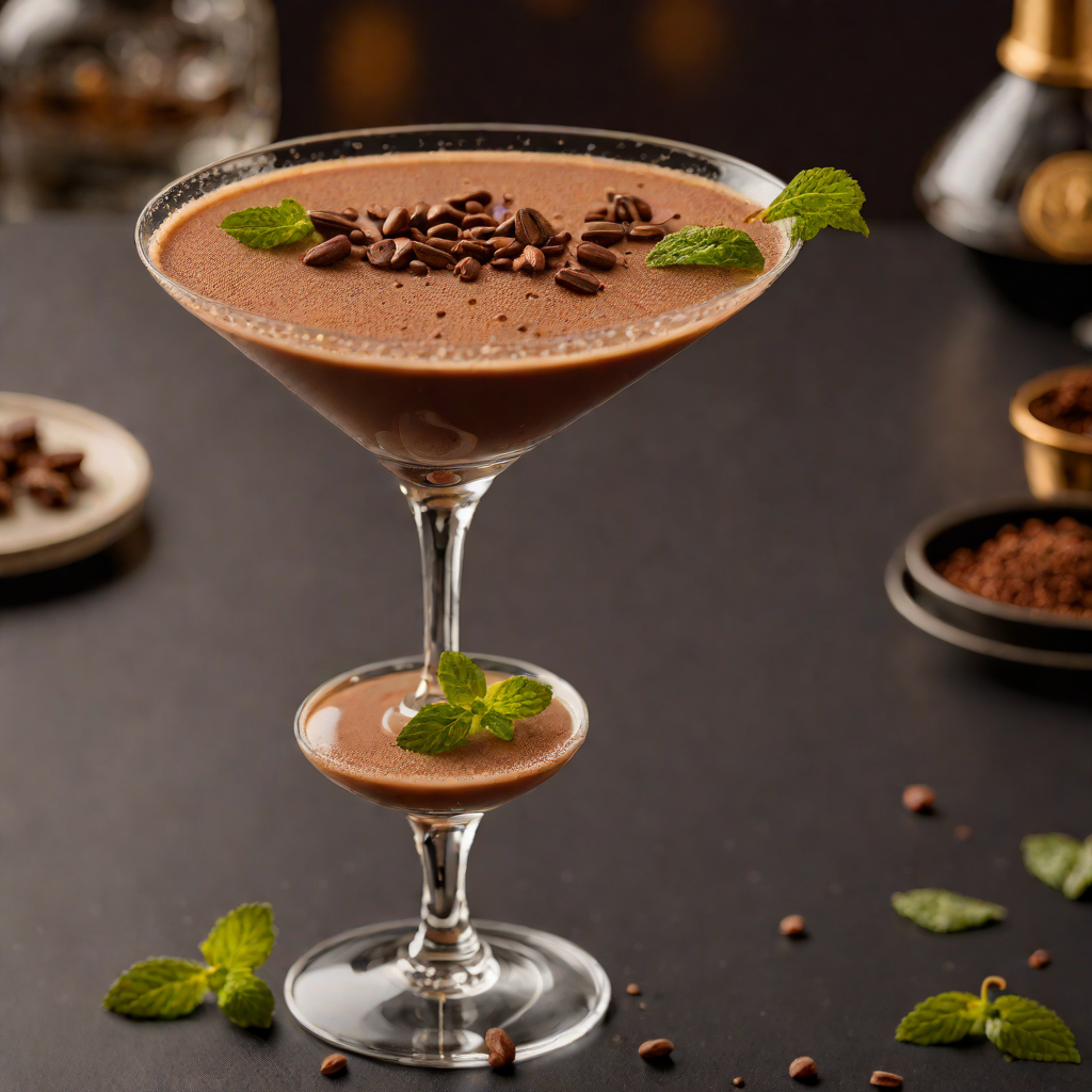 Cocoa-Mint Espresso Martini
