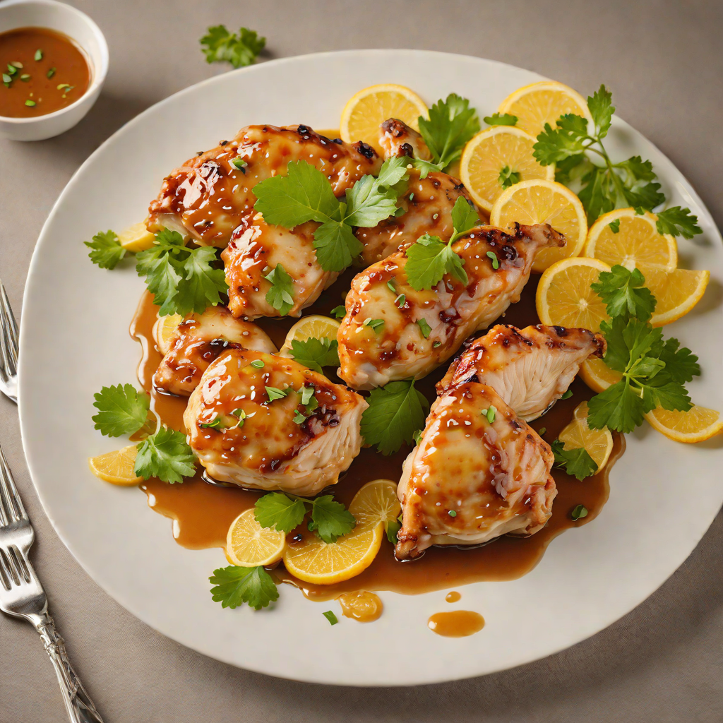 Sautéed Chicken with Citrus-Ginger Glaze