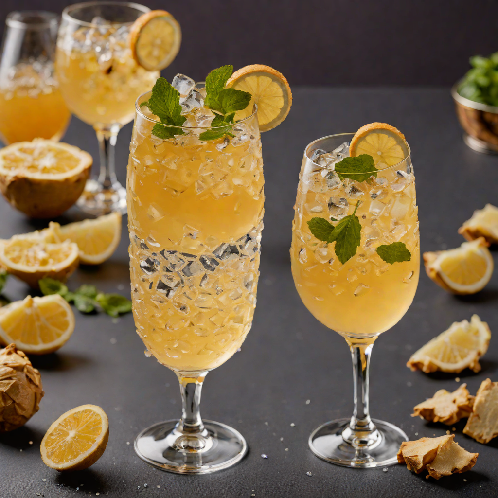 Sparkling Honey-Ginger Refresher