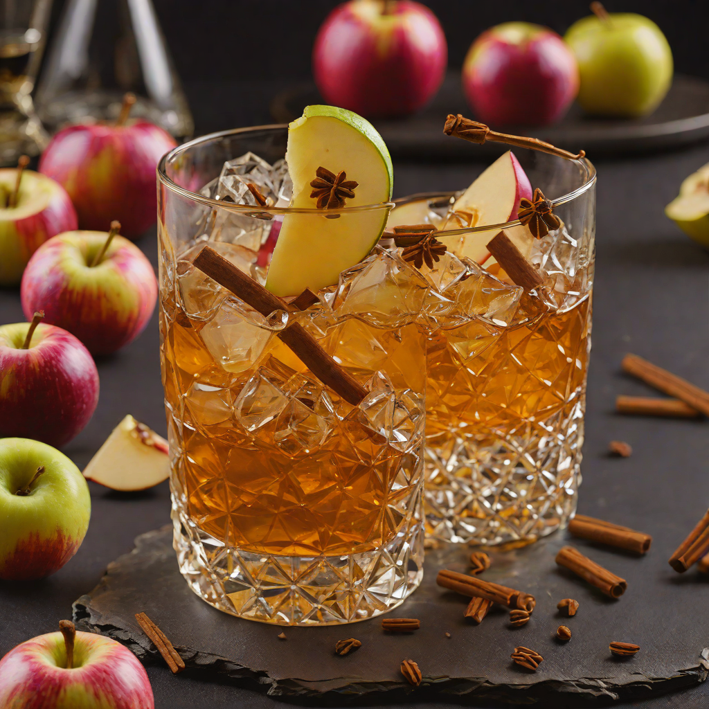 Spiced Apple-Cinnamon Old Fashioned