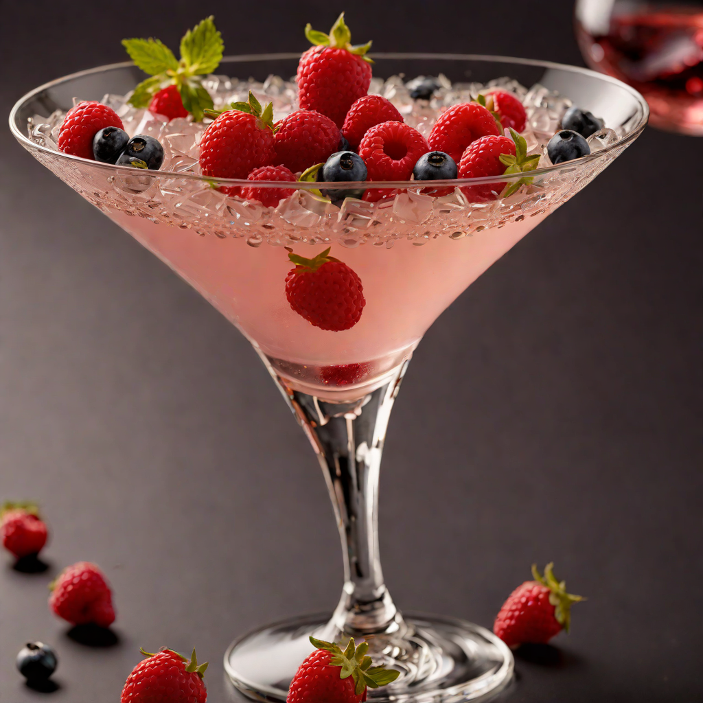 Berry Blossom Martini