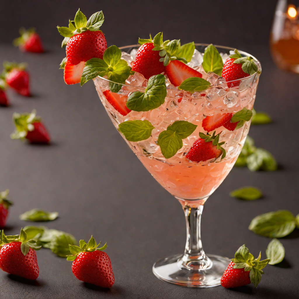 Cheerleader’s Strawberry Basil Smash