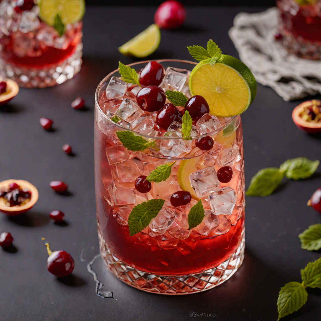 Velvet Cranberry Ginger Mule