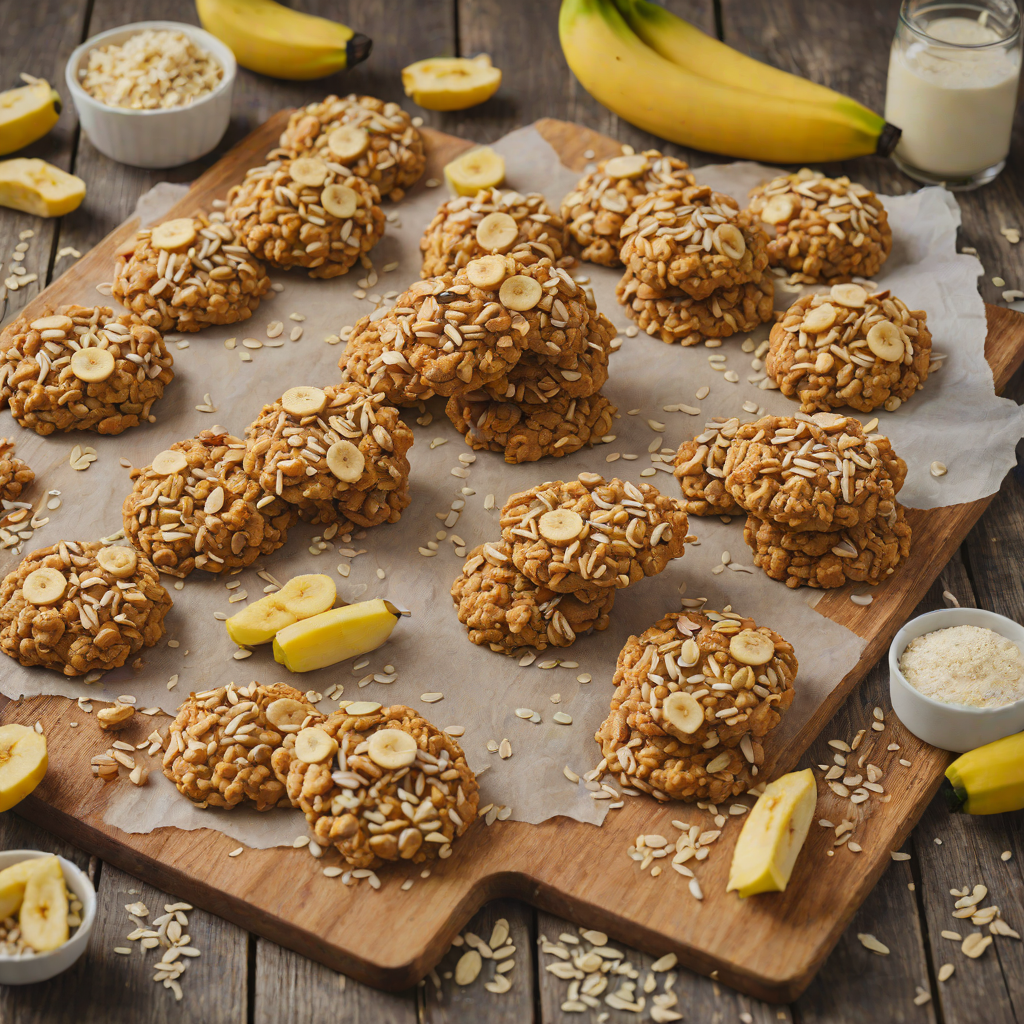 Gluten-Free Banana Oatmeal Cookies