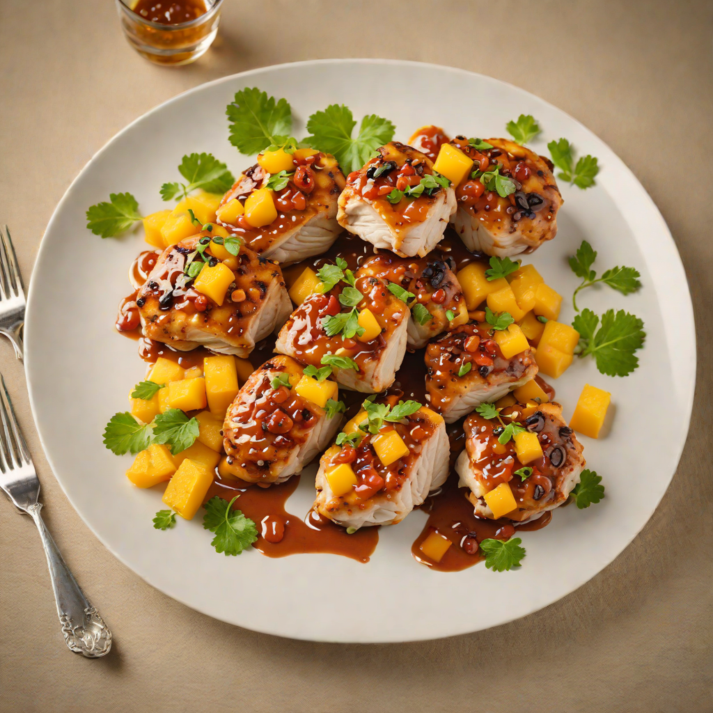 Pan-Seared Chicken Thighs with Spiced Mango Chutney