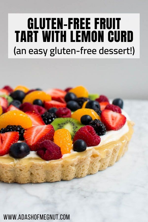 Quick Gluten-Free No-Bake Fruit Tart