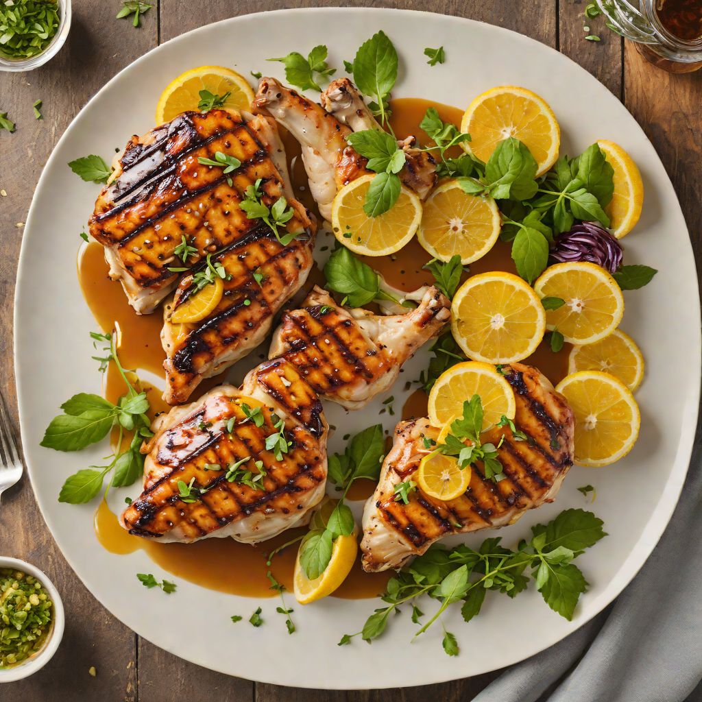 Citrus-Herb Grilled Chicken with Apron-Inspired Glaze
