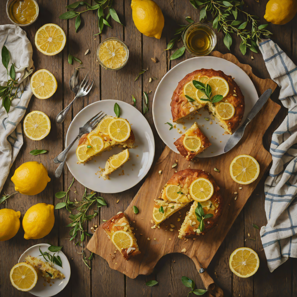 Five-Ingredient Lemon Olive Oil Cake