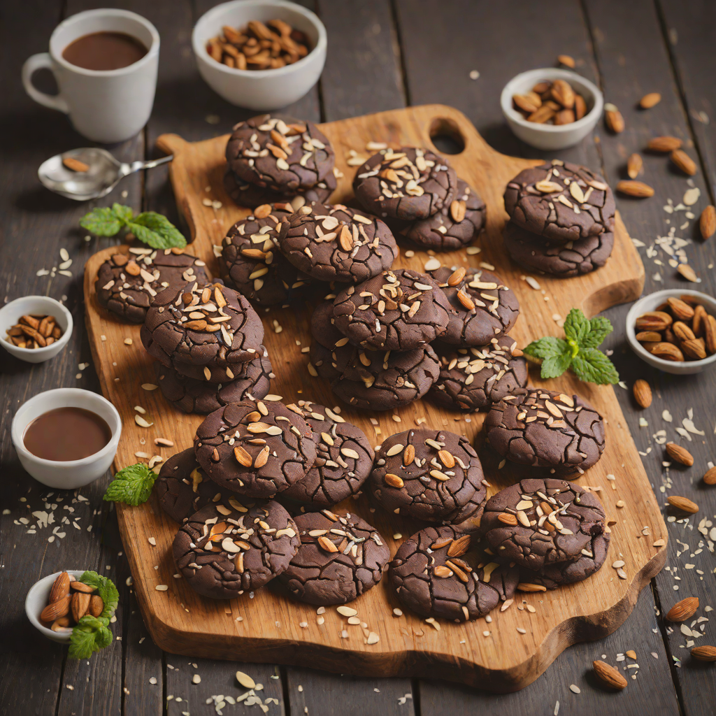 Gluten-Free Flourless Chocolate Almond Cookies