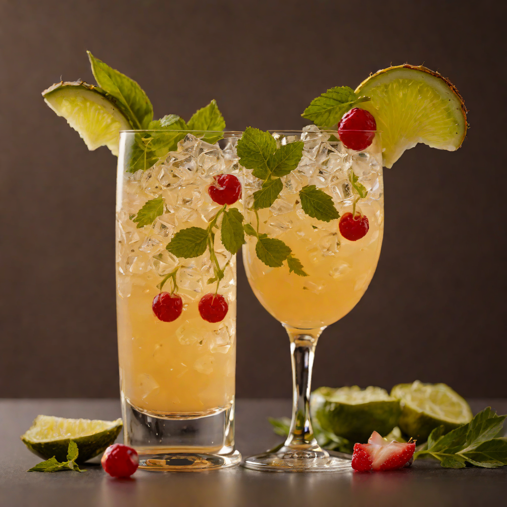 Muddled Tropical Banco Breeze