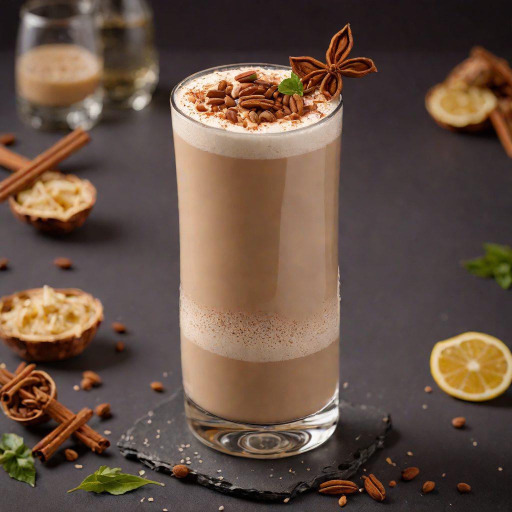 Gemini-Spiced Chai Latte with Cardamom and Ginger