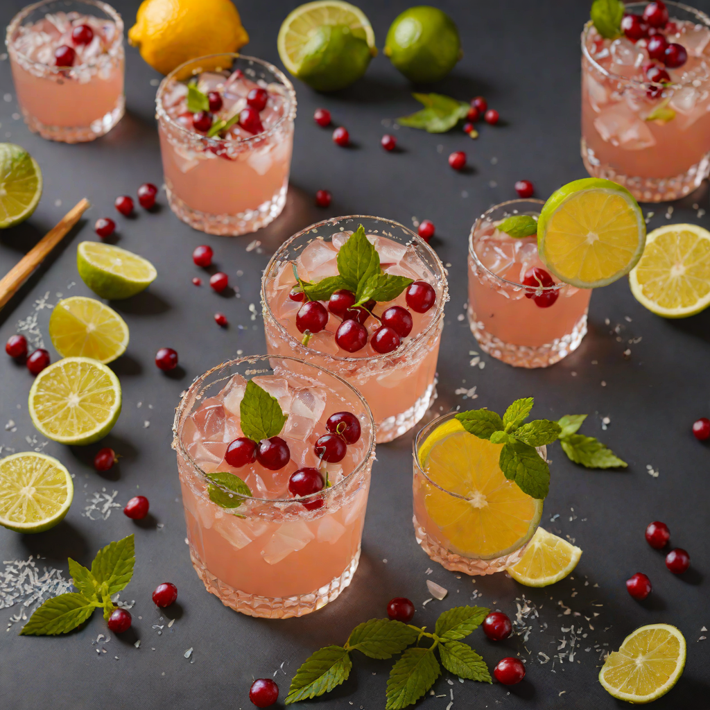 Spiced Tequila Cranberry Lemonade