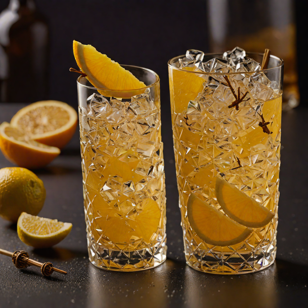 Smoky Citrus Rusty Nail Stir