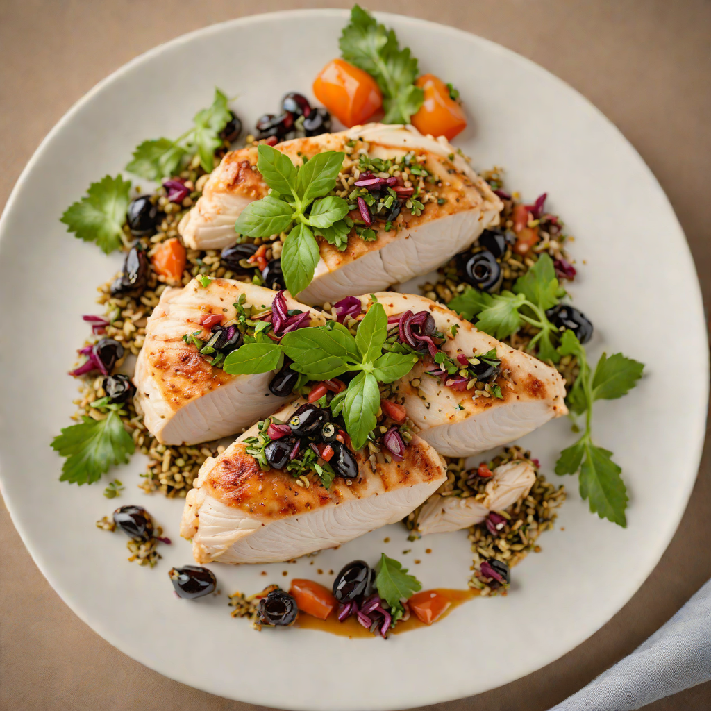 Pan-Seared Chicken with Kalamata Olive Tapenade