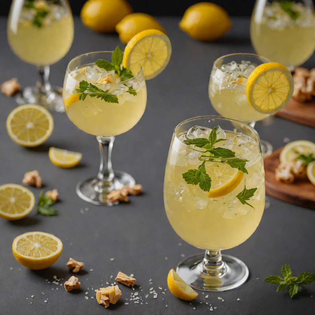 Fizzy Limoncello Ginger Spritz