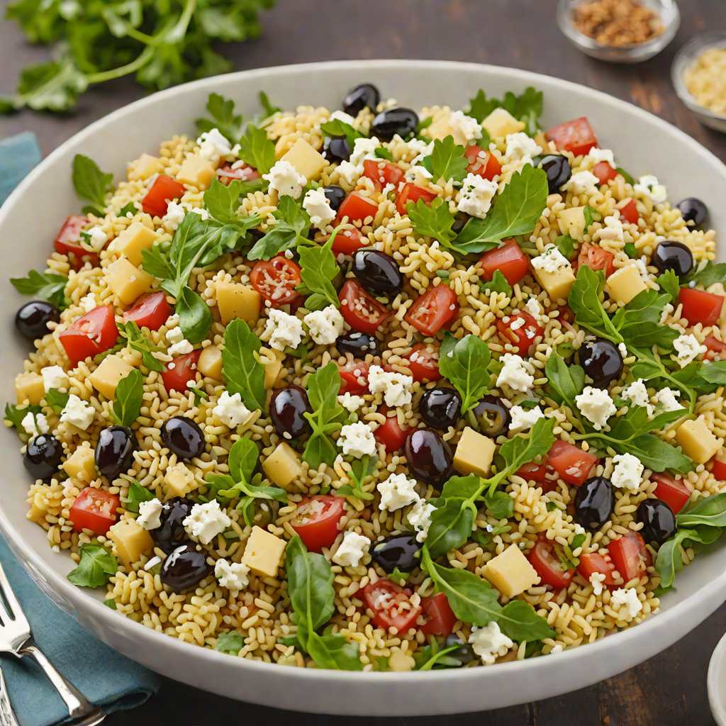 Greek-Inspired Olive and Feta Couscous Salad