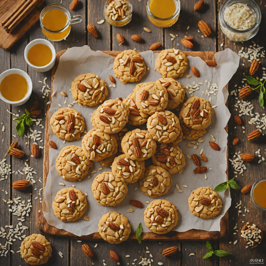 Five-Ingredient Honey Almond Cookies