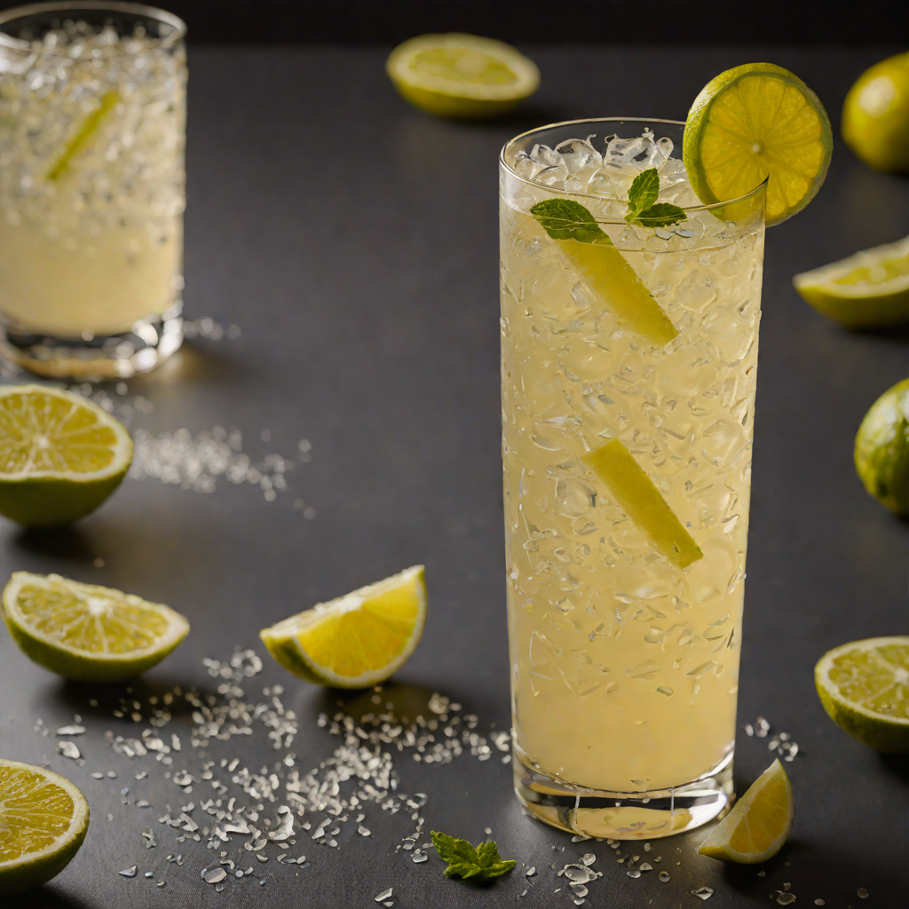 Sparkling Bergamot Ginger Fizz