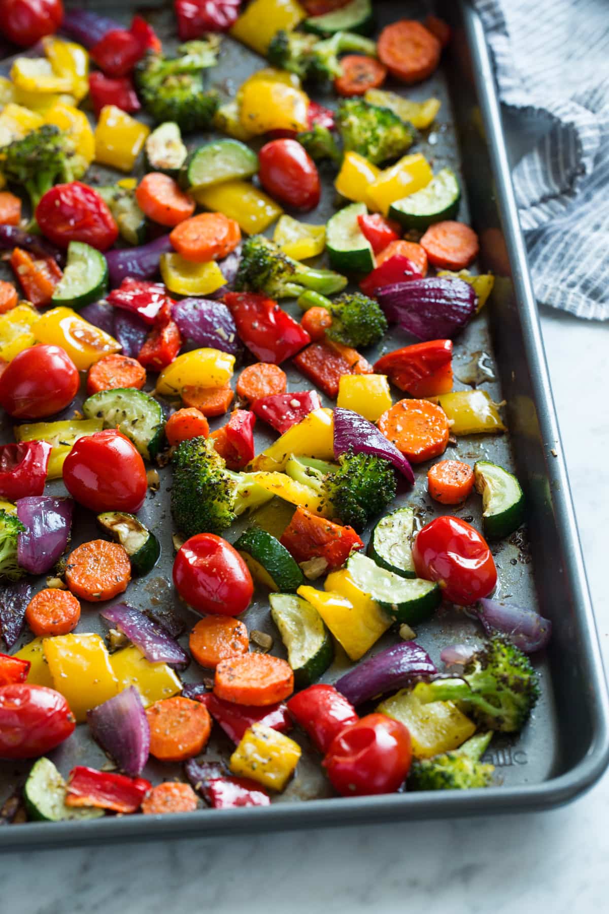 Roasted Vegetable and Kalamata Olive Quinoa Salad